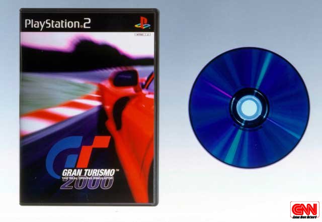 Now, a ps2 cd-rom disc that is not blue, this game is physically